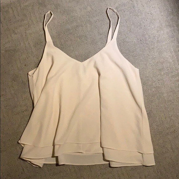 Creme button down blouse - Picture 2 of 5